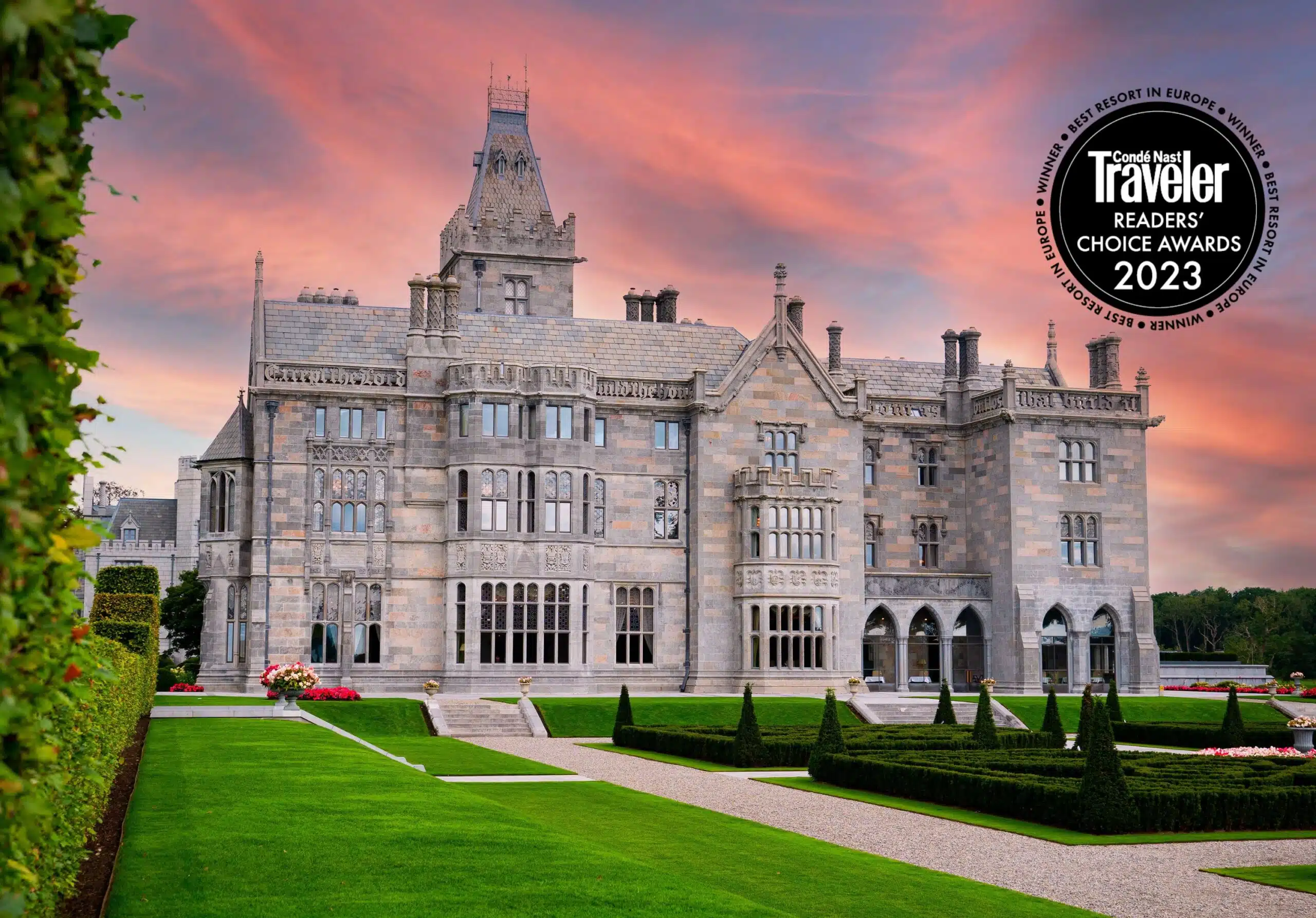 Adare Manor is voted the #1 Resort in Europe 2023