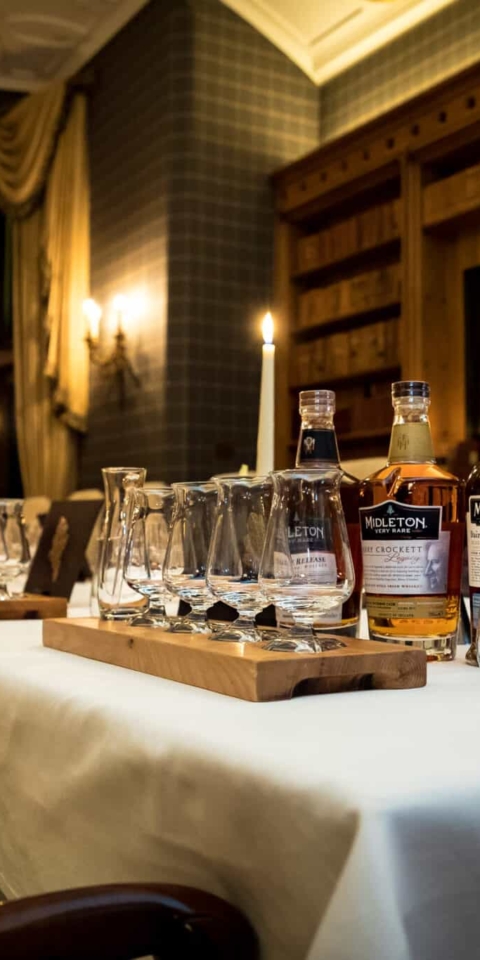 4-11-19 Adare Manor Midleton aged Whiskey tasting evening. Picture: Keith Wiseman