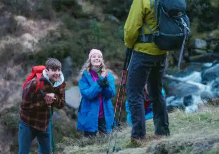 Hiking with friends in the Mourne Mountains: @FinnRichards