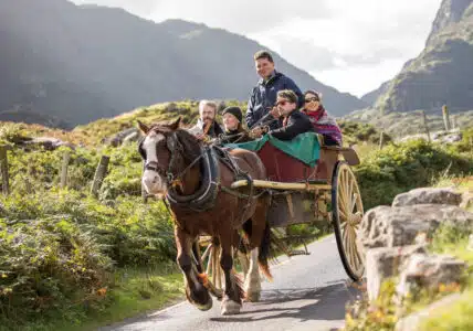 Jaunting car tour, Killarney National Park, Co Kerry: ©Hu O’Reilly