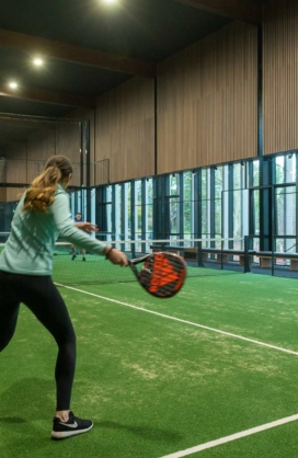 Are swimming hats required at the Padel Club?